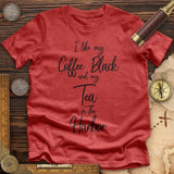 Coffee Black Premium Quality Tee