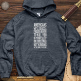 Cross A River on XMas Hoodie