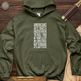 Cross A River on XMas Hoodie