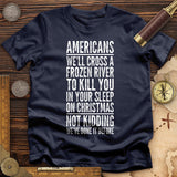 Cross A River On Xmas T-Shirt