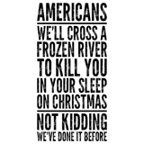 Cross A River On Xmas T-Shirt
