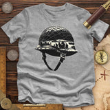 D-Day Helmet Premium Quality Tee