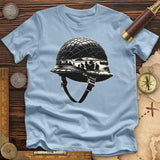D-Day Helmet Premium Quality Tee