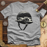 D-Day Helmet T-Shirt