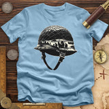 D-Day Helmet T-Shirt