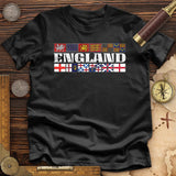 English Flags 2 Premium Quality Tee