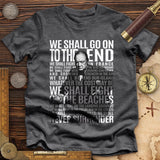 Fight On The Seas And Beaches Premium Quality Tee