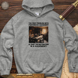 Fighting in a Basement Hoodie