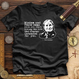 Geronimo Wisdom And Peace Premium Quality Tee