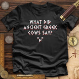 Greek Cows Premium Quality Tee