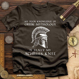 Greek Mythology Achilles Knee T-Shirt