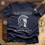 Greek Mythology Achilles Knee T-Shirt
