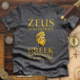 Greek Mythology In a Nut Shell Premium Quality Tee