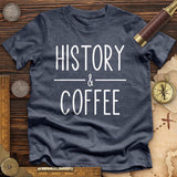 History & Coffee Premium Quality Tee