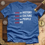 History Culture People Premium Quality Tee