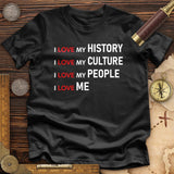 History Culture People Premium Quality Tee