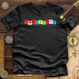 I Love History Blocks Premium Quality Tee