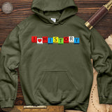 I Love History Blocks Hoodie