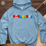 I Love History Blocks Hoodie