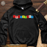 I Love History Blocks Hoodie