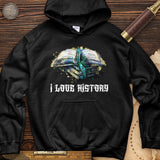 I Love History Hoodie
