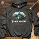 I Love History Hoodie