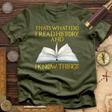 I Read History T-Shirt