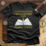 I Read History T-Shirt