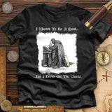 I Wanted To Be A Monk Premium Quality Tee