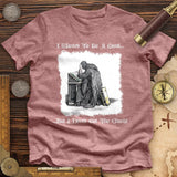 I Wanted To Be A Monk Premium Quality Tee