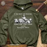 If You Want Our Weapons Hoodie