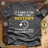 It's OK If You Don't Like History Premium Quality Tee