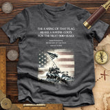 Iwo Jima Flag Premium Quality Tee