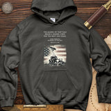 Iwo Jima Flag Hoodie