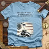 Iwo Jima Flag T-Shirt