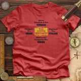 Keep Learning History Premium Quality Tee