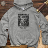 Marcus Aurelius Quote Hoodie