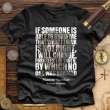 Marcus Aurelius Quote Premium Quality Tee