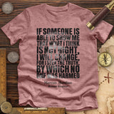 Marcus Aurelius Quote Premium Quality Tee