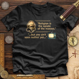 Opiate Of Masses Premium Quality Tee