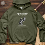 Out Of Ammo Throw Rocks Hoodie