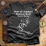 Out Of Ammo Throw Rocks T-Shirt