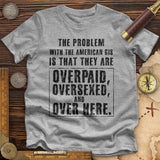 Over Paid Premium Quality Tee