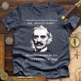 Peace For Our Time Premium Quality Tee