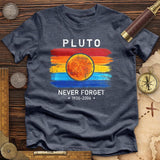 Pluto Never Forget Premium Quality Tee