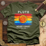 Pluto Never Forget T-Shirt