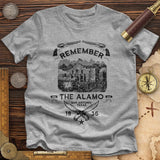 Remember The Alamo 1836 Premium Quality Tee