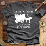 Shortcut To California Premium Quality Tee