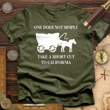 Shortcut to California T-Shirt