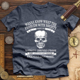 Skulls Of Their Enemies Premium Quality Tee